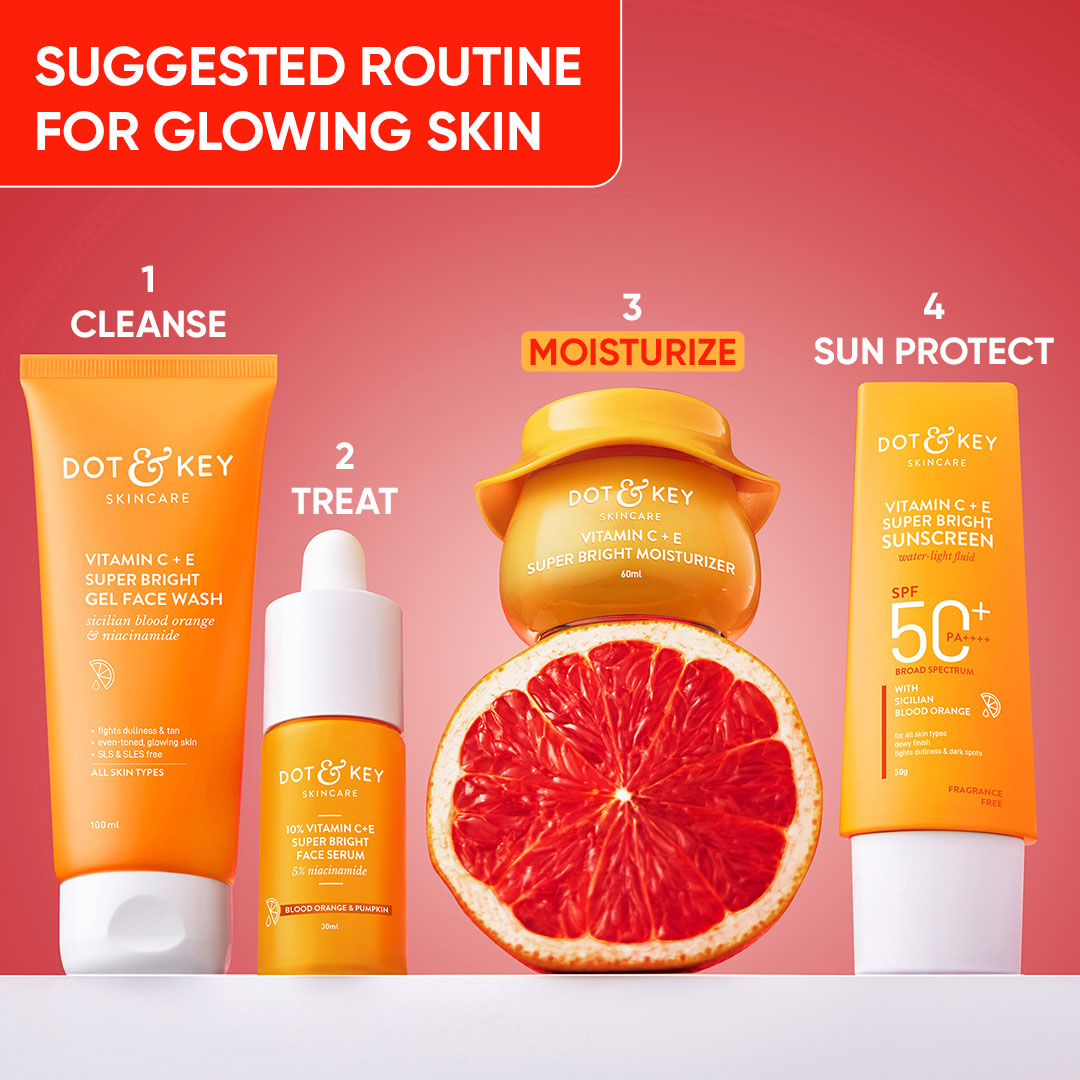 Vitamin C + E Moisturizer, Pack of 2 120ml