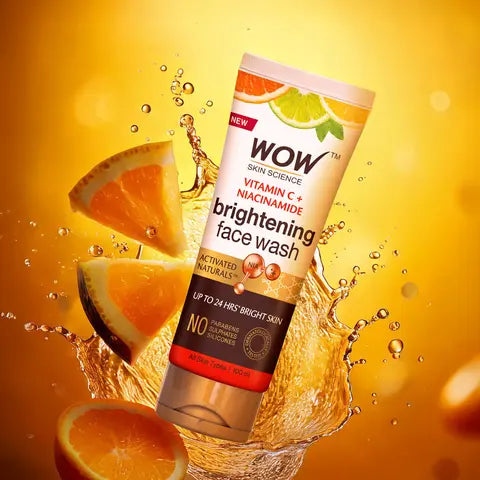 【WOW Skin Science】 Vitamin C Face Wash 100ml Tube|ビタミンC フェイスウォッシュ 100ml チューブ|150 ML|1個(単品)