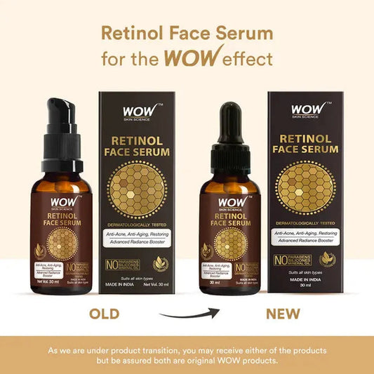 Retinol Face Serum Youthful Glow & Acne Defense 30ml