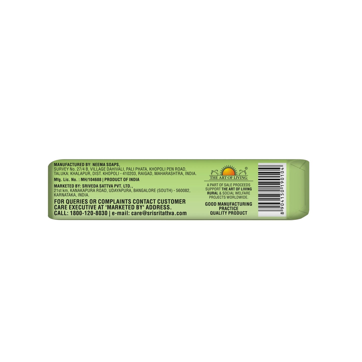 Lime & Tea Tree Oil Soap | Fresh & Gentle | Buy 3 Get 1 Free | 75 g Each 3G