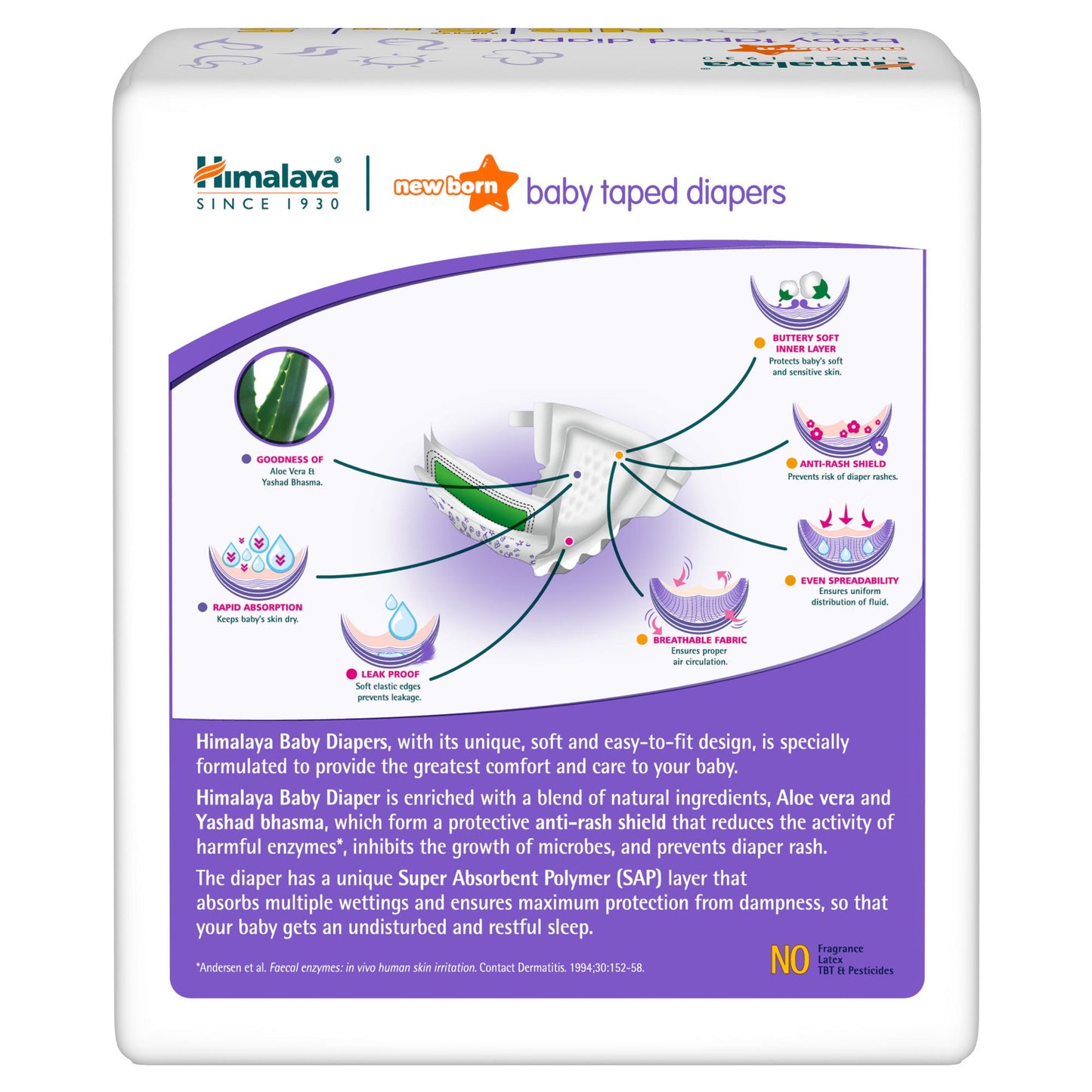 baby diapers Small - 54s (4-8 Kg)