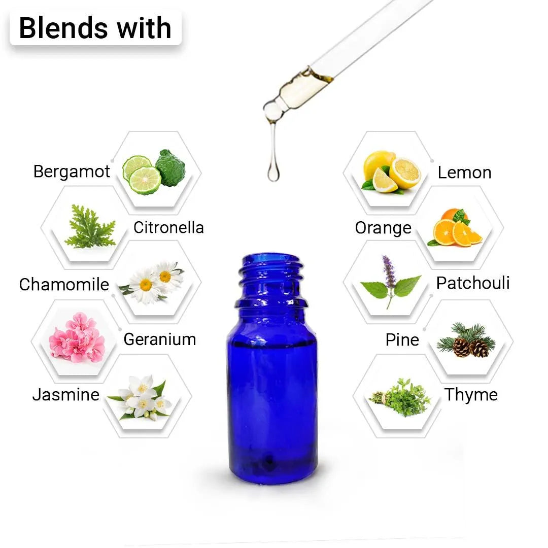 Lavender Essential Oil, Therapeutic, Pure & Natural, Stress Relief, Insomnia, Cold, Asthma, Skin & Hair Tonic 10ml 10ml