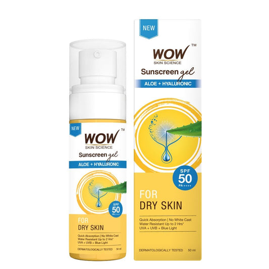 SPF 50 PA++++ Sunscreen Gel Broad-Spectrum Protection & Hydration 50ml