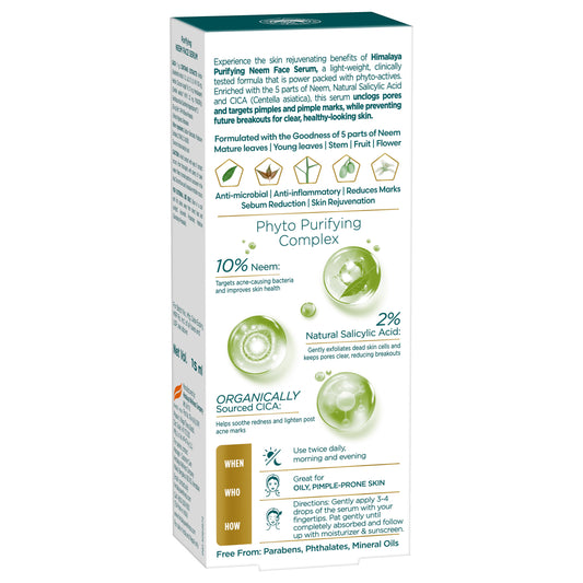Purifying Neem Face Serum 15ml