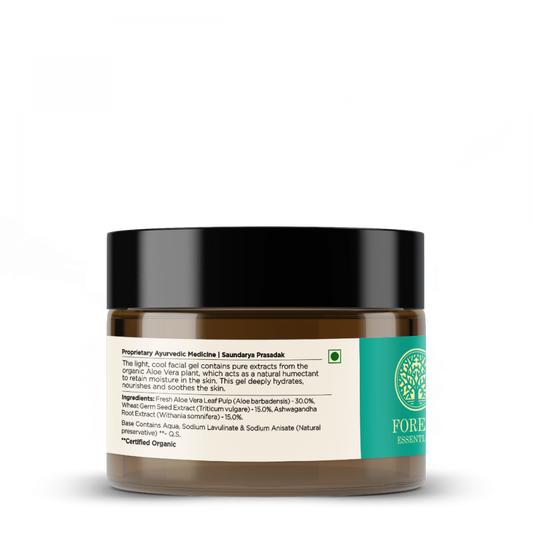 Light Hydrating Facial Gel Pure Aloe Vera 50g