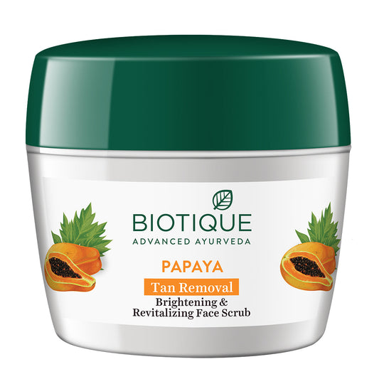 PAPAYA Tan Removal Brightening & Revitalizing Face Scrub