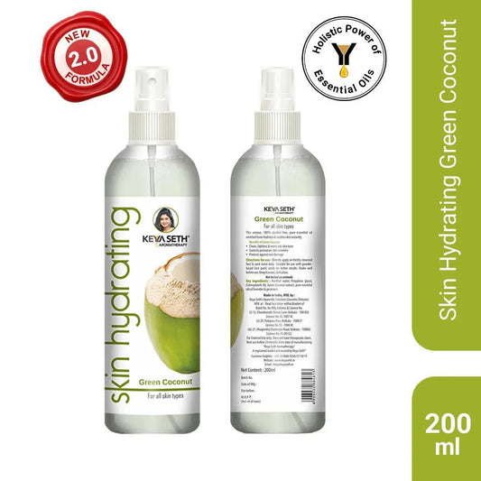 Skin Hydrating Green Coconut Toner, Combination & Dry Skin, Soothing, Antioxidants, Intense Moisture, Coconut Water Extract 250g