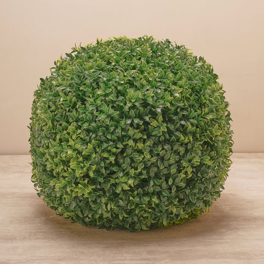 Green Faux Seagrass Topiary