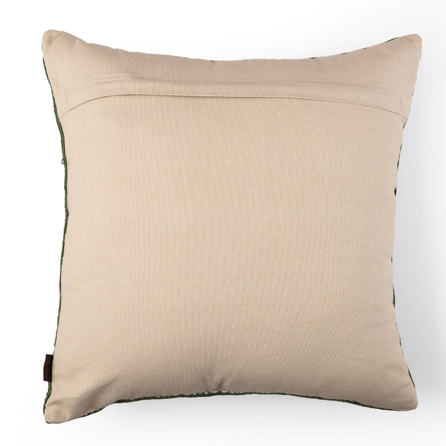 Green Marigold Cushion Cover