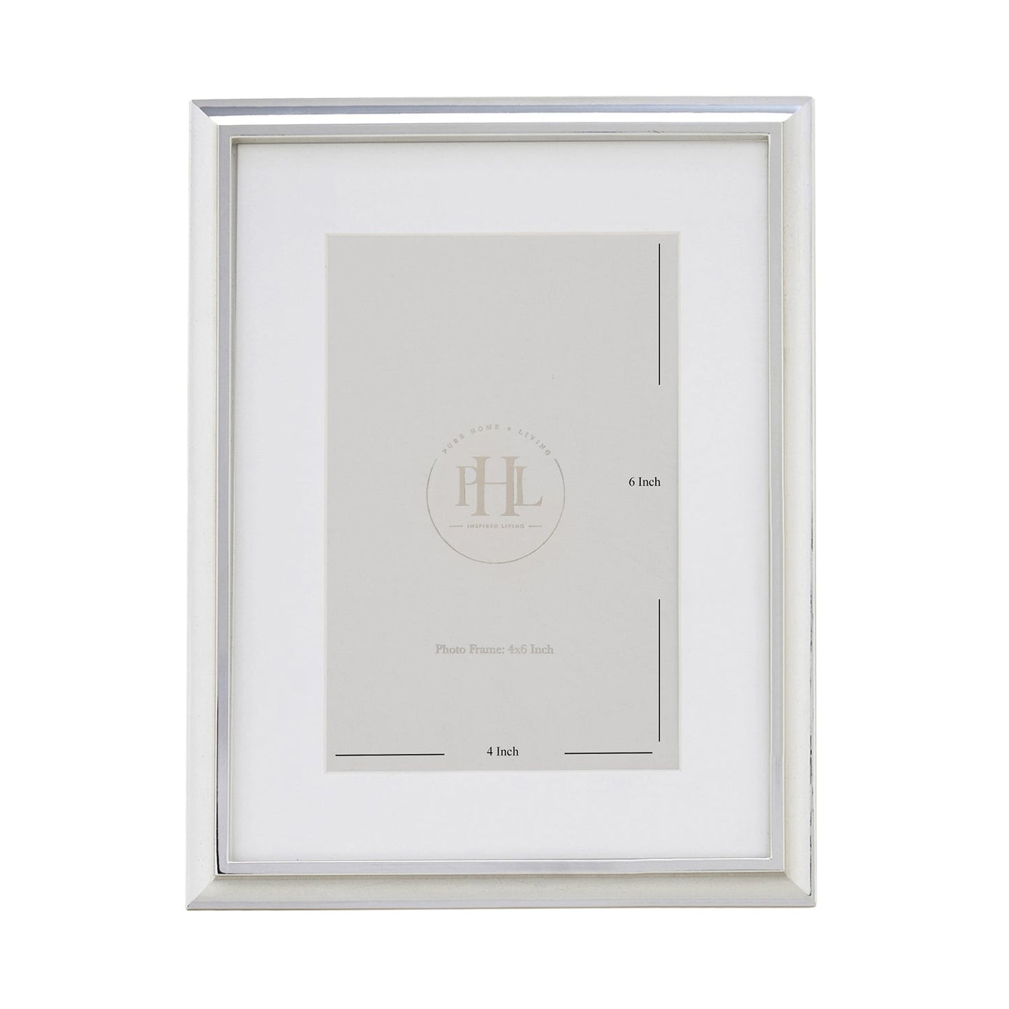Silver Plated Metallic Photo Frame - Small
