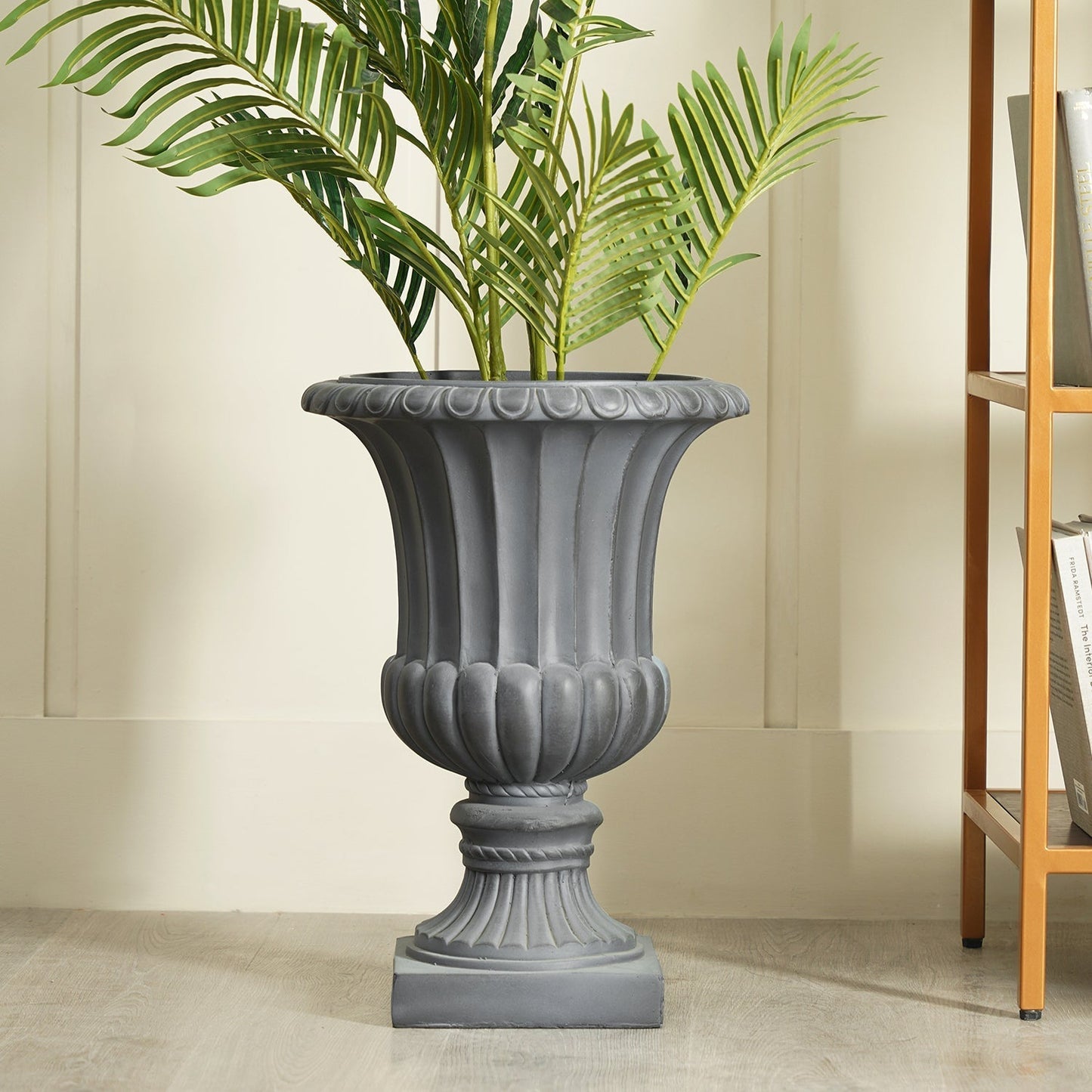 Grey Polyfibre Clay Vase