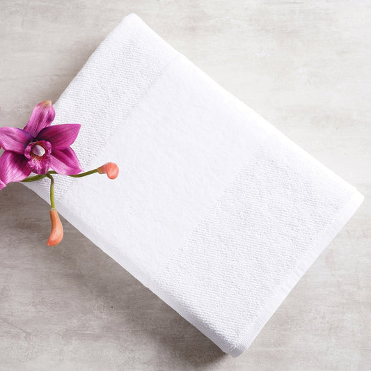 Bath Towel, White, 75X150Cm