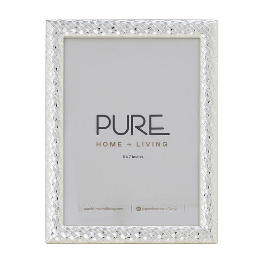 Prisma Silver Plated Photo Frame