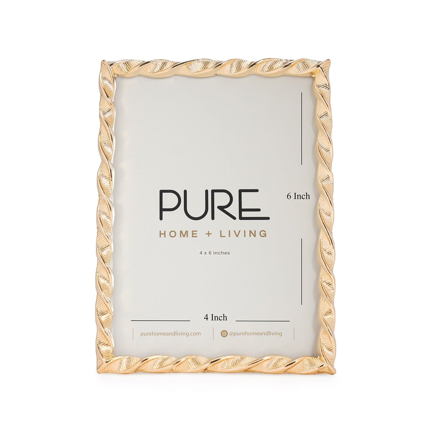 Gold Swivel Metal Photo Frame - Small
