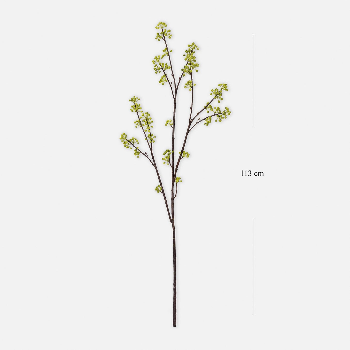 Light Green Artificial Berry Stem - Single