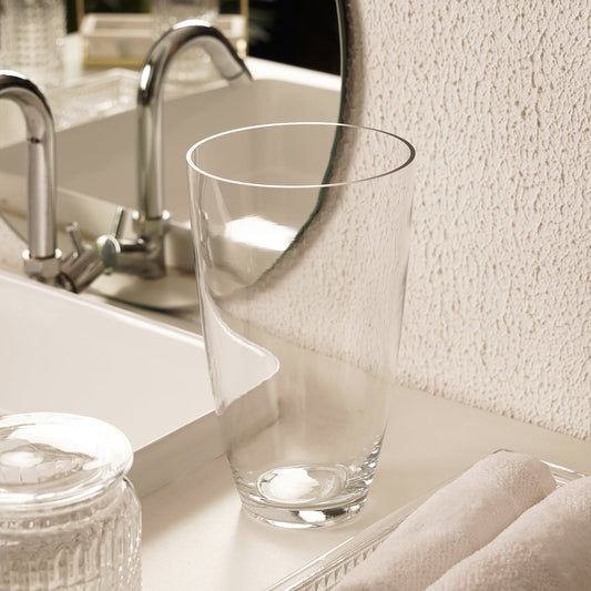 Clear Glass Vase - Small