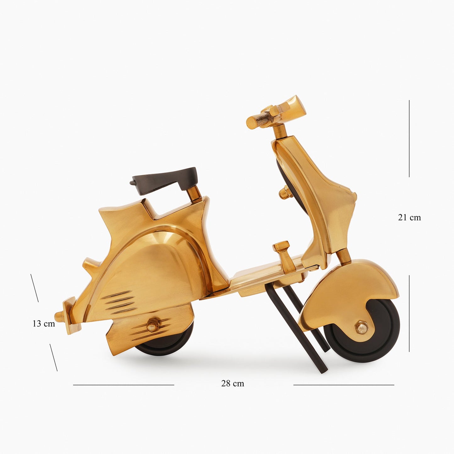 Gold Decorative Scooter