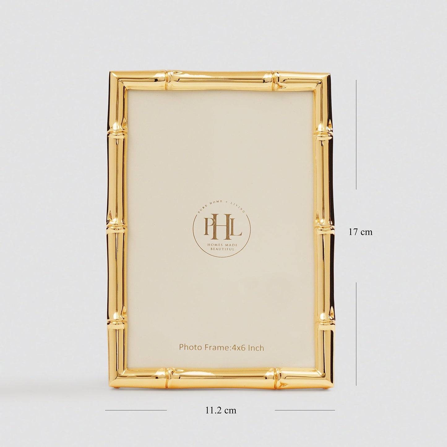 Gold Bamboo Photo Frame - Small