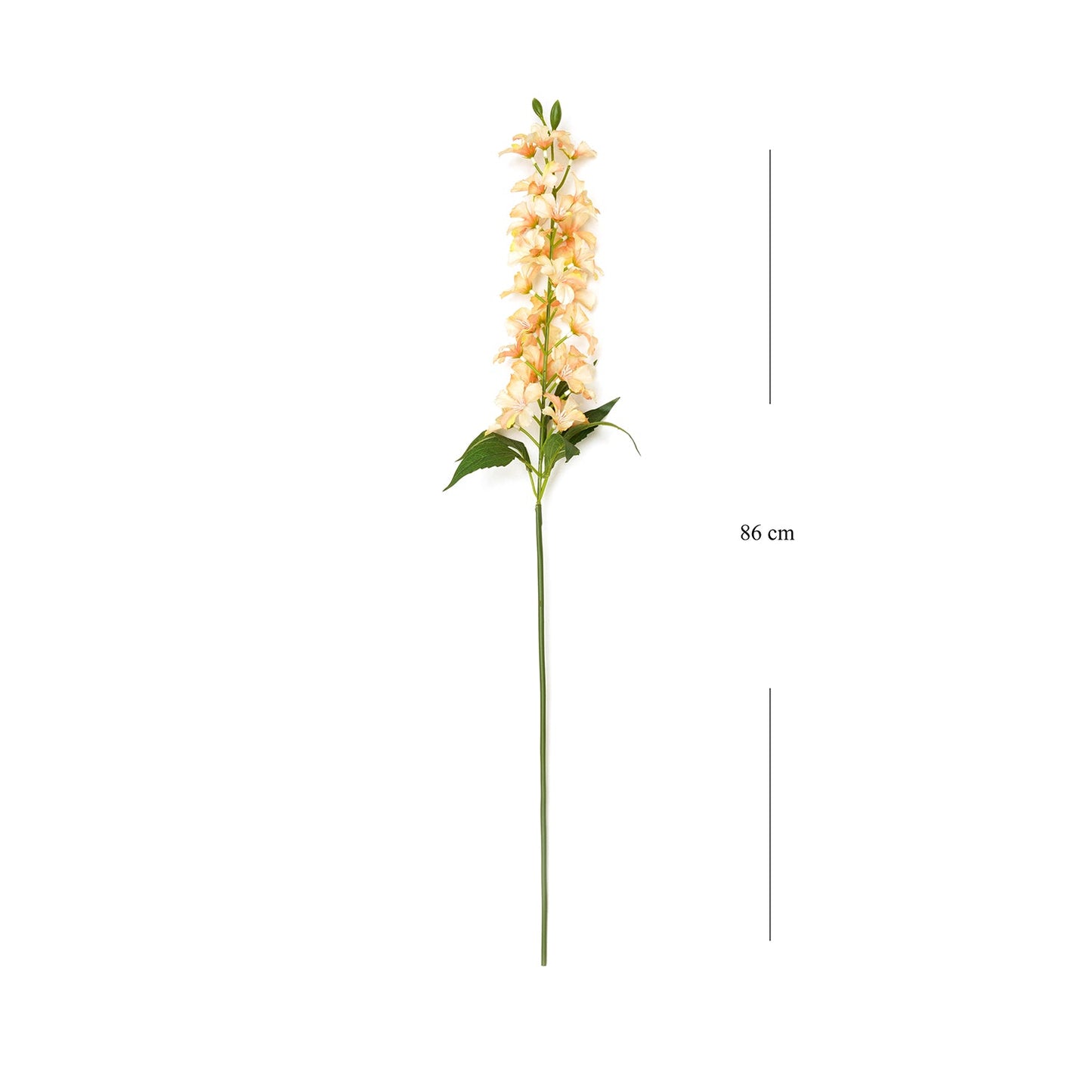 Peach Phlox Artificial Flower Stem - Single