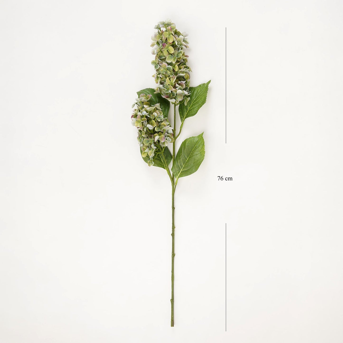 Green Artificial Hydrangea Paniculata Spray