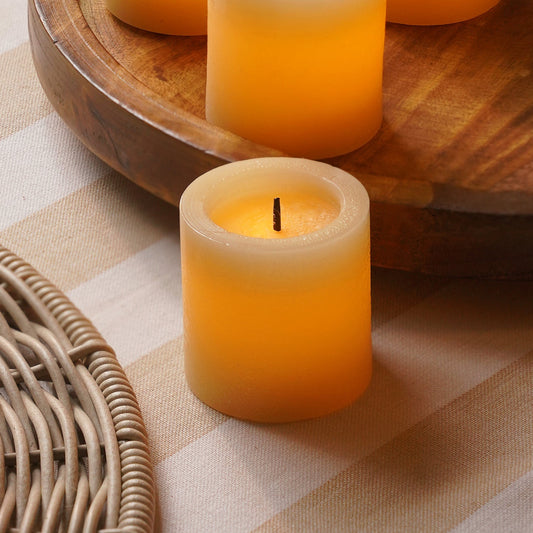 Beige LED Candle