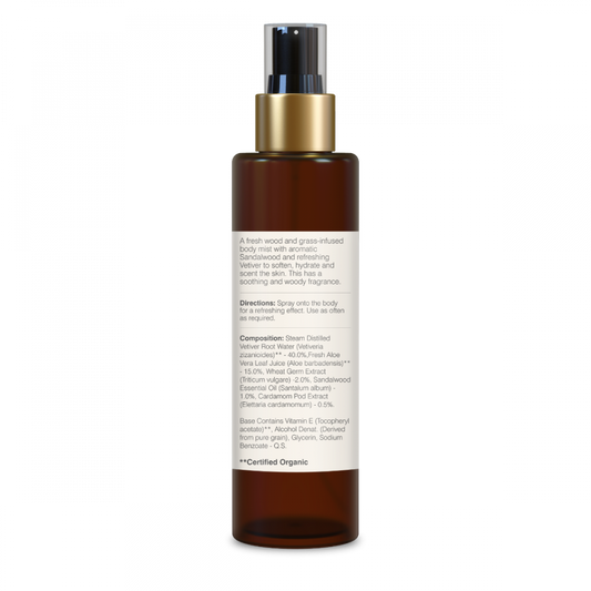 Body Mist Sandalwood & Vetiver 130 ml