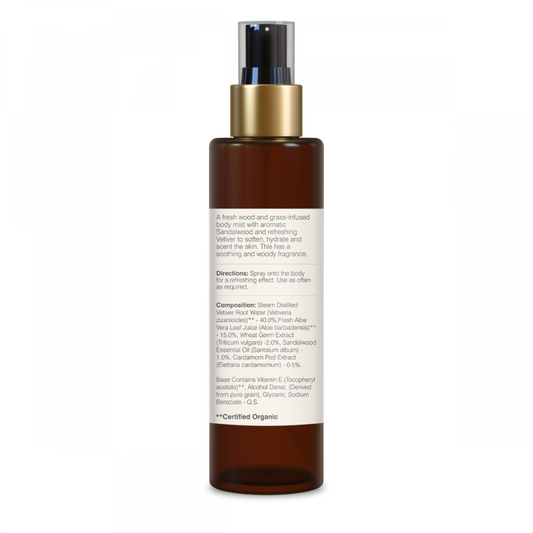 Body Mist Sandalwood & Vetiver 130 ml