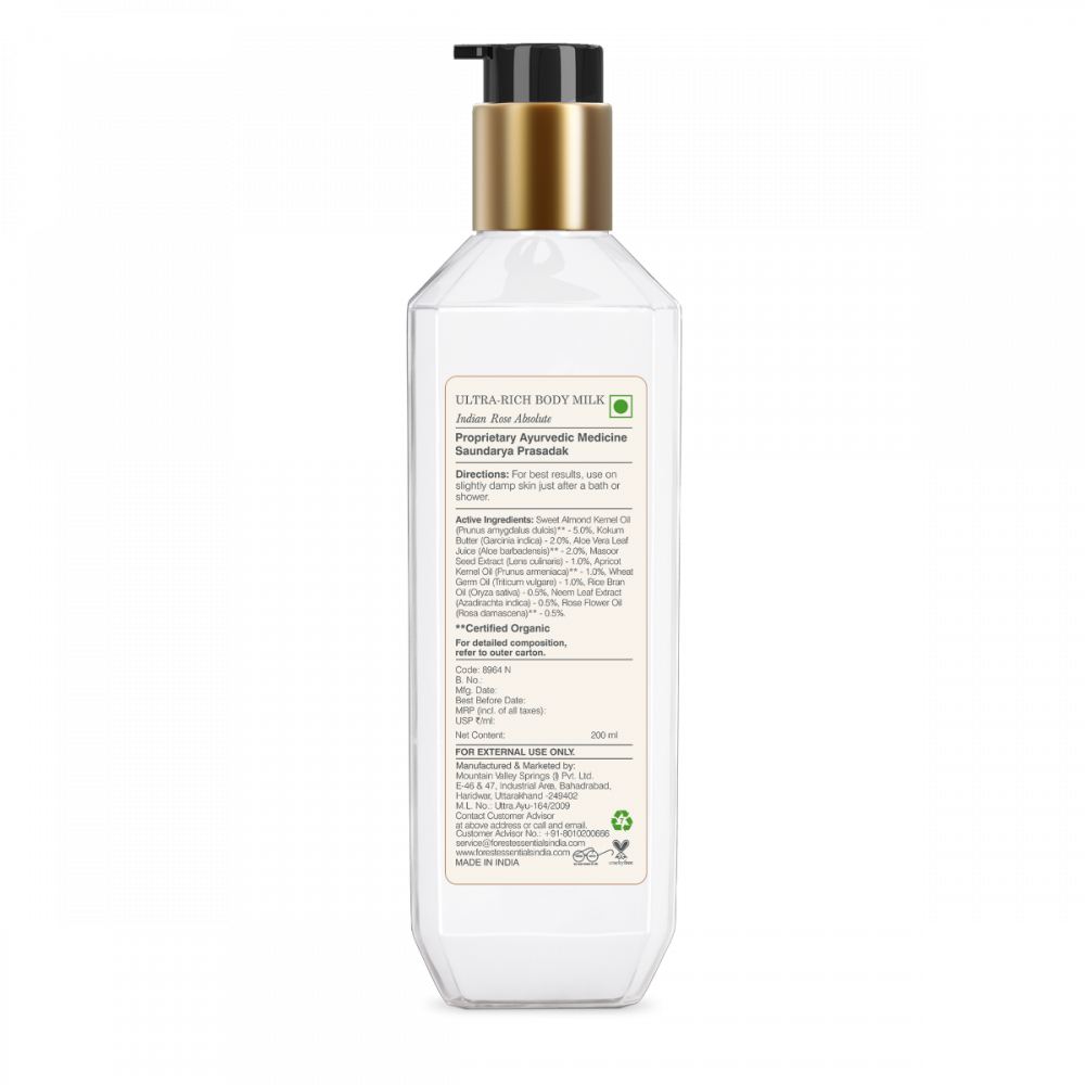 Ultra-Rich Body Milk Indian Rose Absolute 200 ml