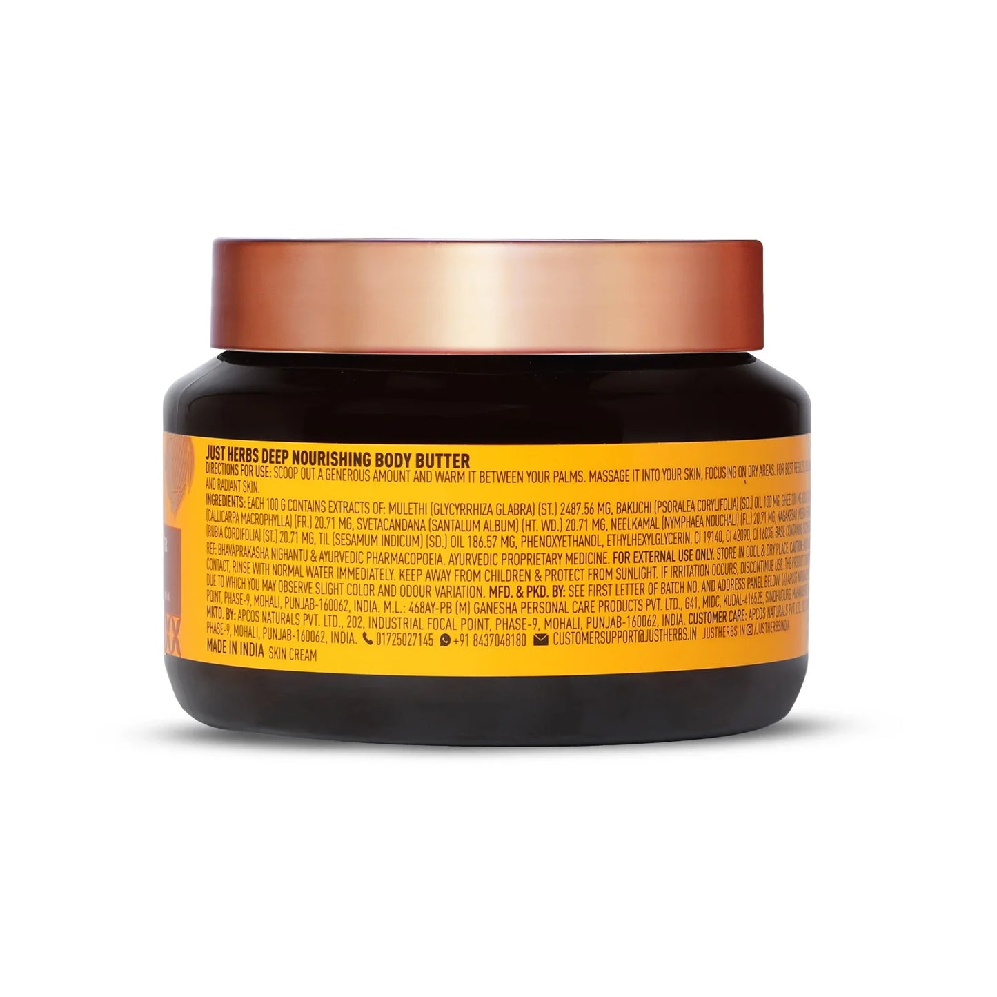 Pure Ghee & 24K Gold Deep Nourishing Body Butter 250ml