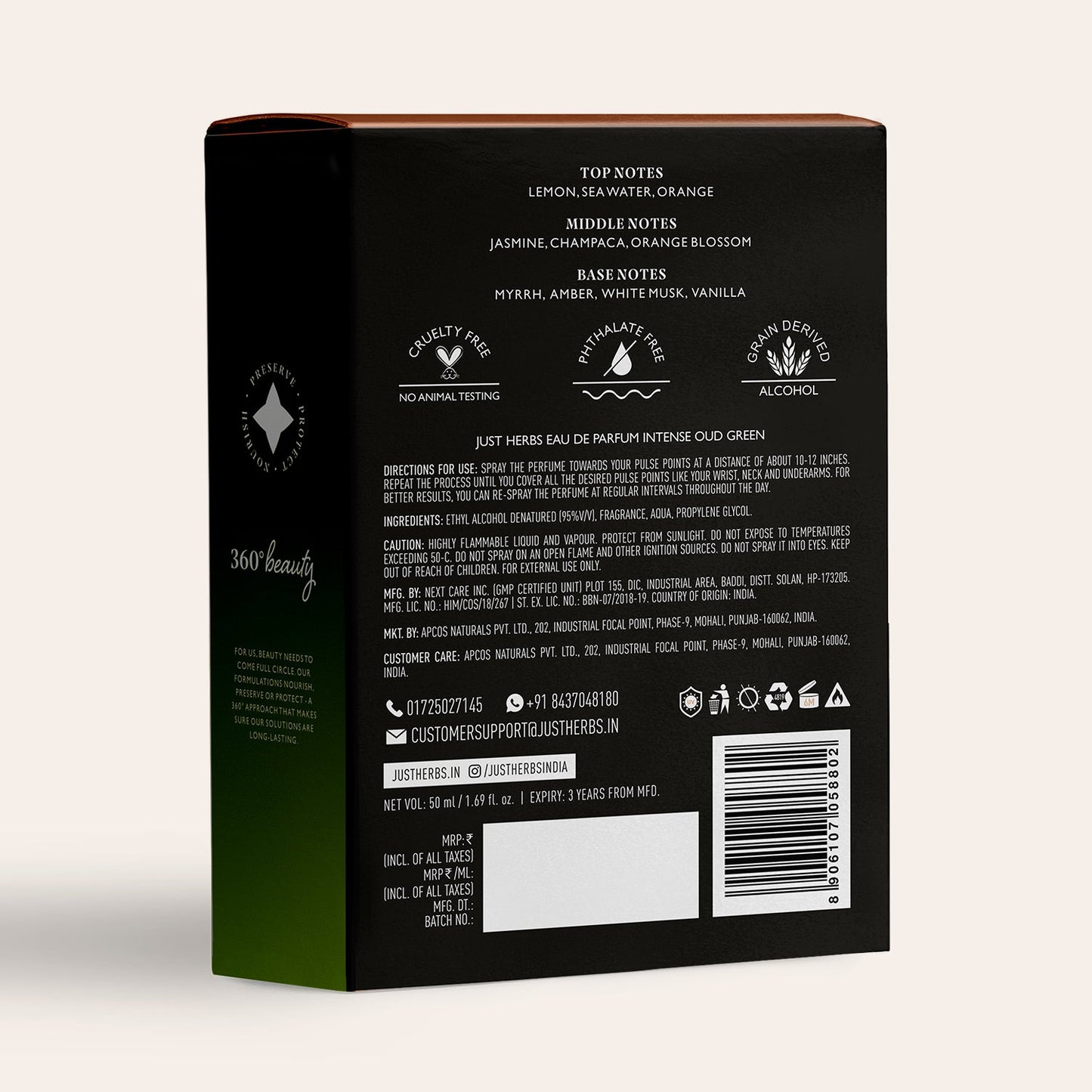 Intense Oud Green 50ml