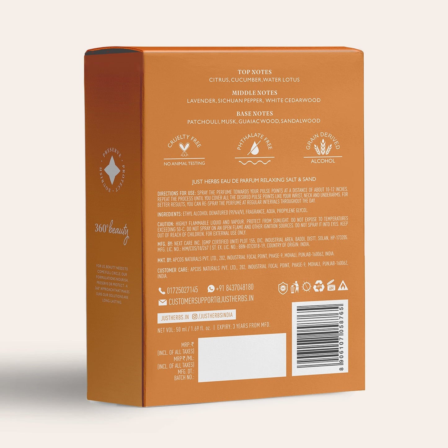 Relaxing Salt & Sand 50ml