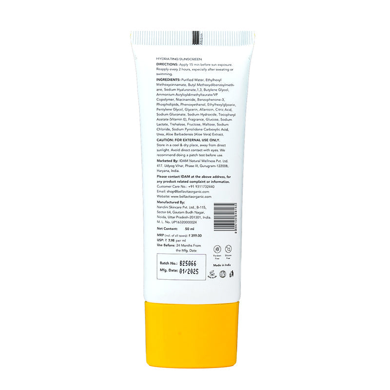 Hydrating Sunscreen SPF 50 PA+++ (Pack of 3)