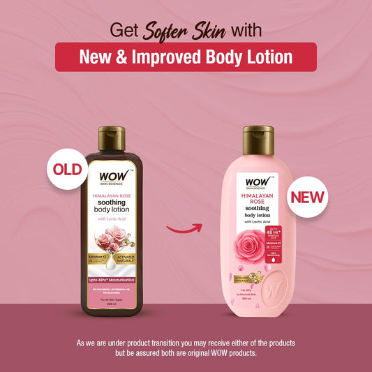 Himalayan Rose Body Lotion Soothing Hydration & Gentle Exfoliation 200ml
