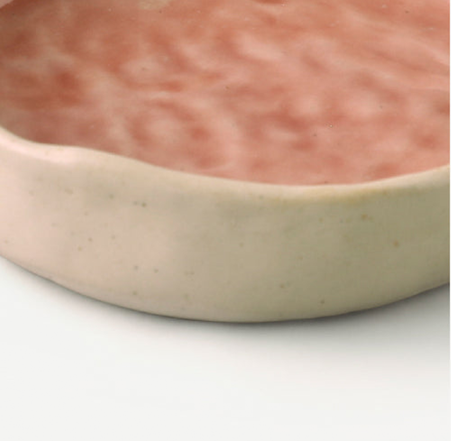 MOIRA ROSE PLATTER (SET OF 2) 14.5(長さ) x 14.5(幅) x 2.3(高さ); 直径: 14.5
