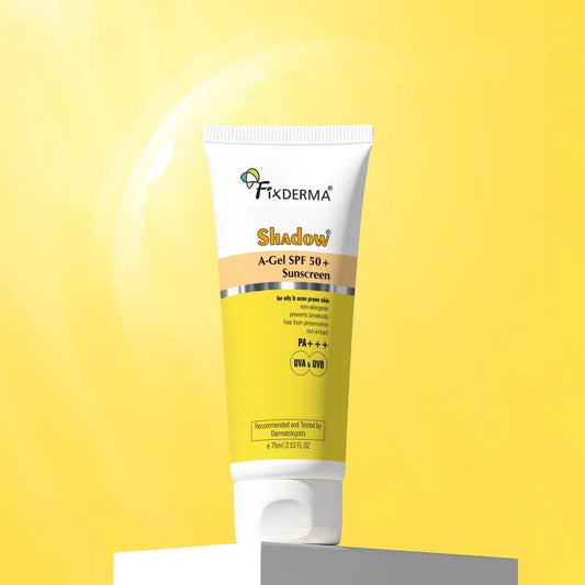 【Fixderma】 Shadow A gel SPF 50+ Sunscreen|シャドウ A-ジェル SPF50+ サンスクリーン|75ml