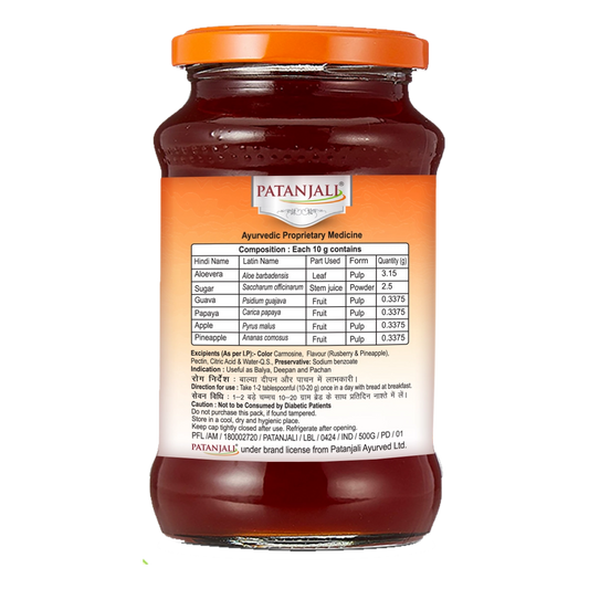 Patanjali Aloevera Mixed Fruit Jam (500 g)