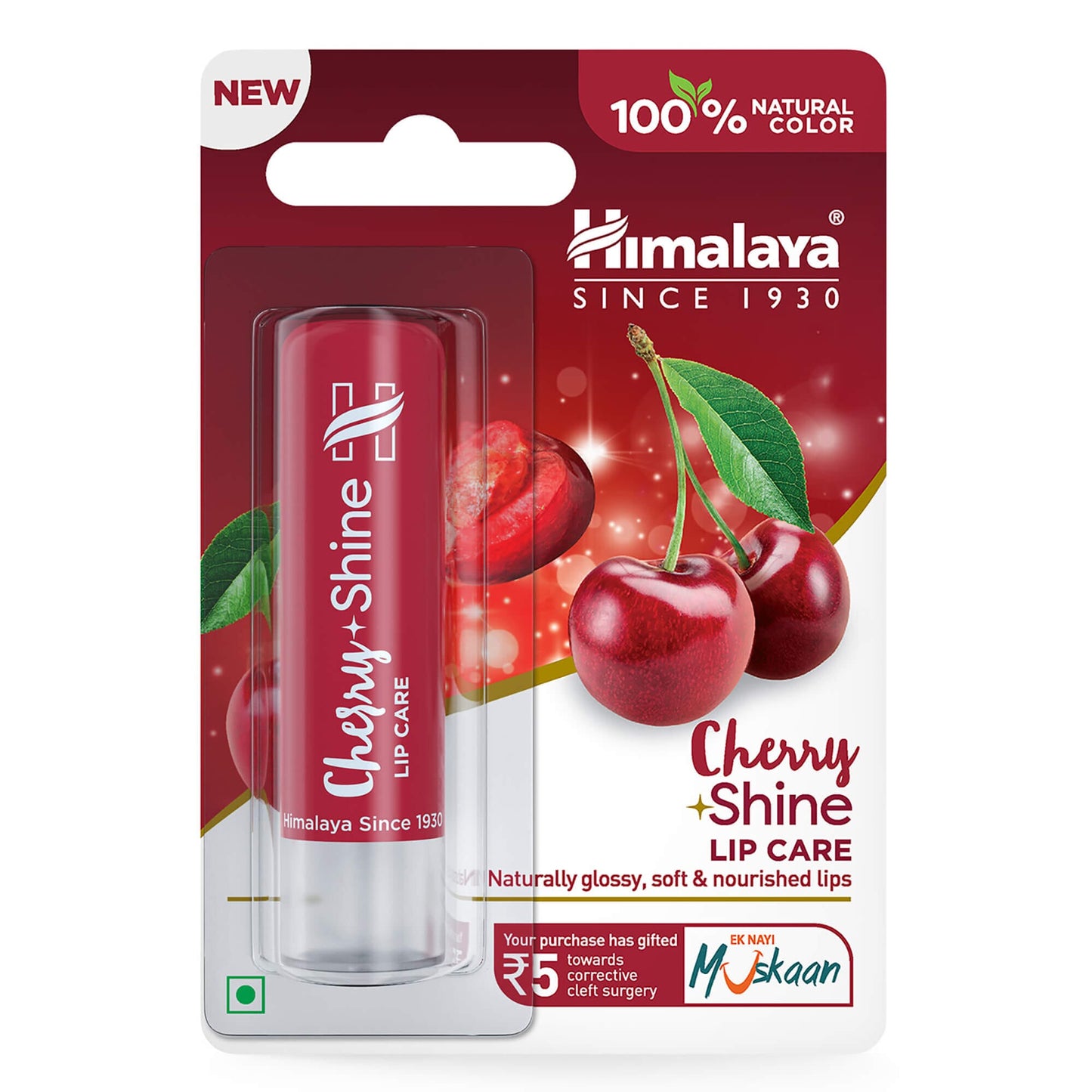 【Himalaya】 Cherry Shine Lip Care|チェルルイシネリップケア