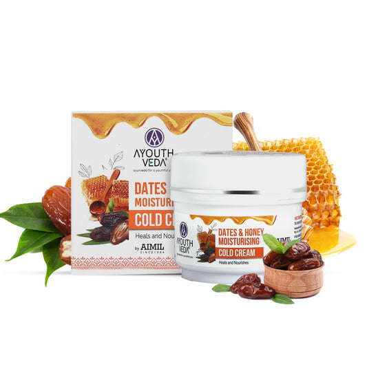Dates & Honey Moisturising Cold Cream ( Net Qty -50g) - Set of 3 50g