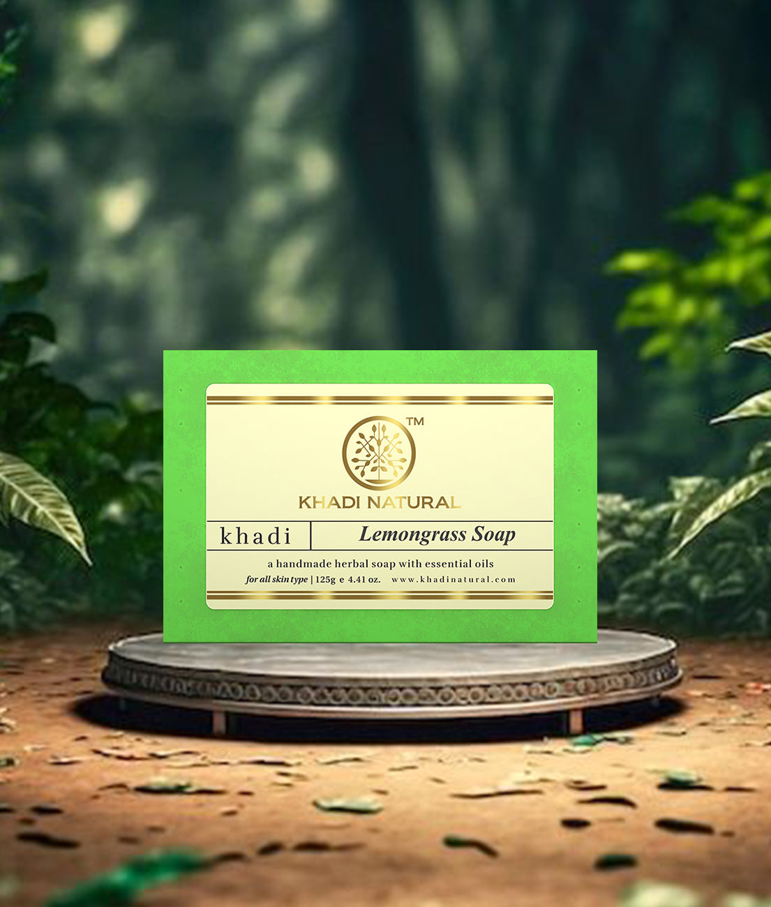 Herbal Lemongrass Soap Combo Pack Of 3 125gm Each