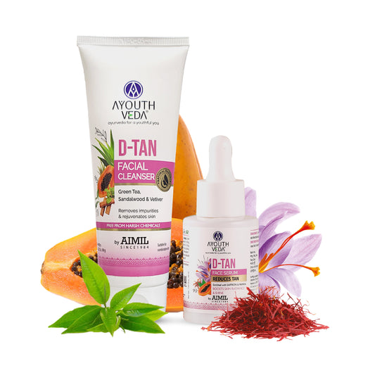 D-tan Serum 30 ml + D-tan Cleanser 100g 30ml