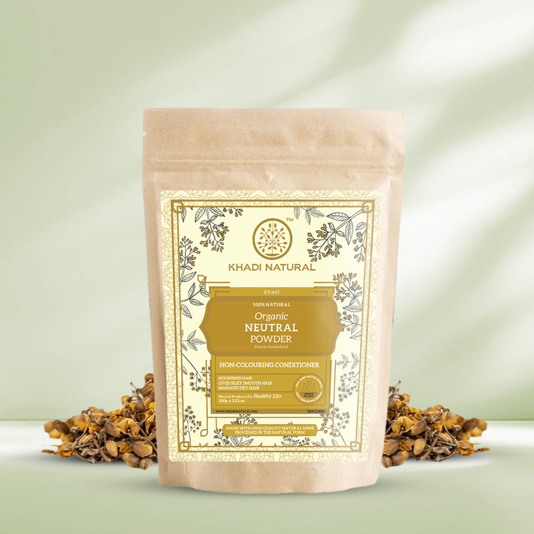 Organic Neutral Powder For Hair Care - 100% Natural 100gm