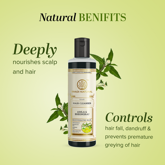 Amla & Bhringraj Hair Cleanser 1