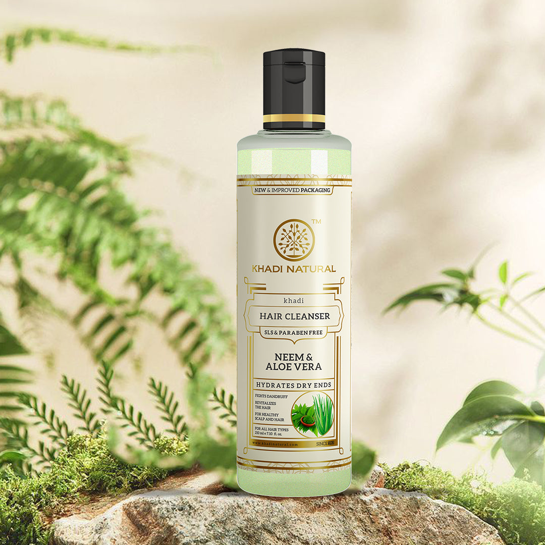 Neem & Aloevera Hair Cleanser SLS & Paraben Free 210ml