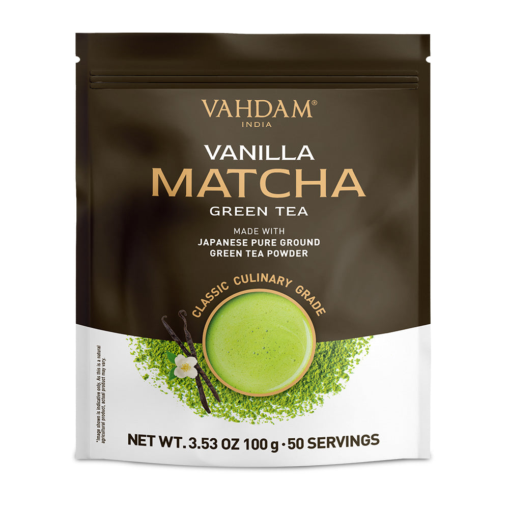 Vanilla Matcha Green Tea Powder, 50 g 50 g