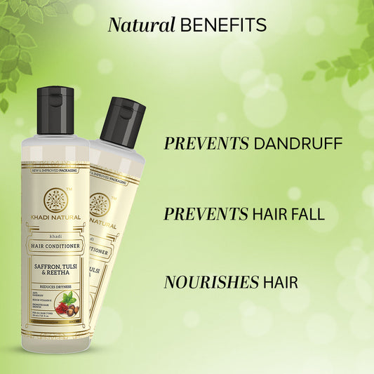 Saffron Tulsi & Reetha Hair Conditioner 210ml