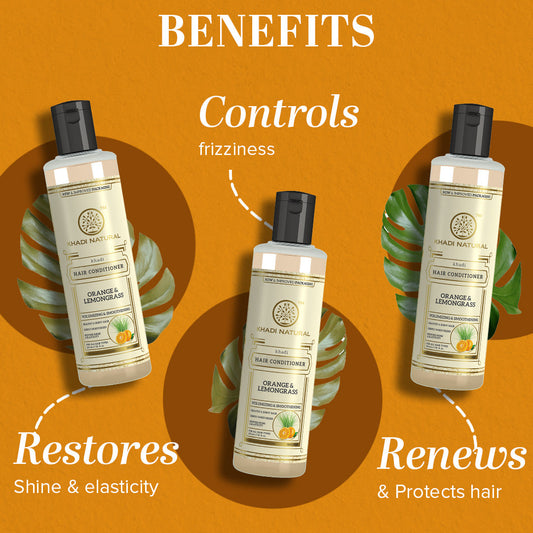 Herbal Orange Lemongrass Hair Conditioner 210ml