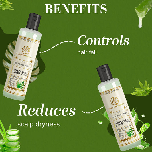 Greentea & Aloevera Hair Conditioner 210ml