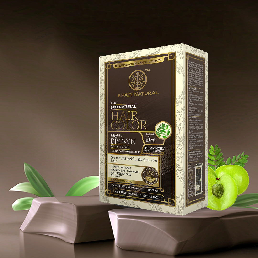 Mighty Brown Hair Color 150gm