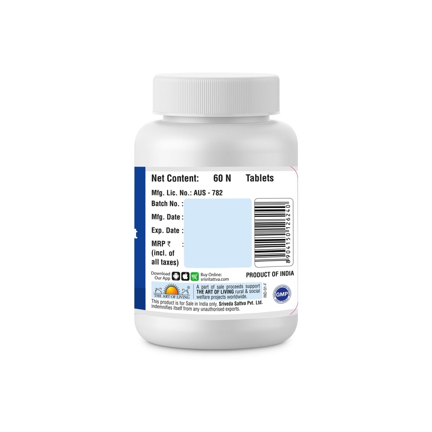 Ayush Kwath Tablet | Ayurvedic Immunity Enhancer | Anti-microbial Action | Natural Product | 60 Tabs, 500 mg 500mg