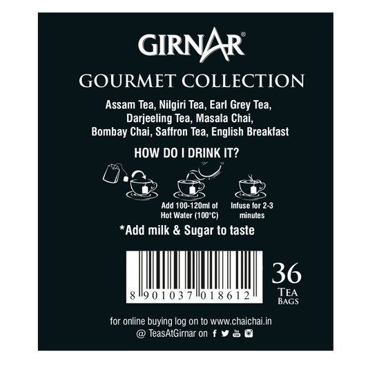 Black Tea Gourmet Collection 36 Tea Bags